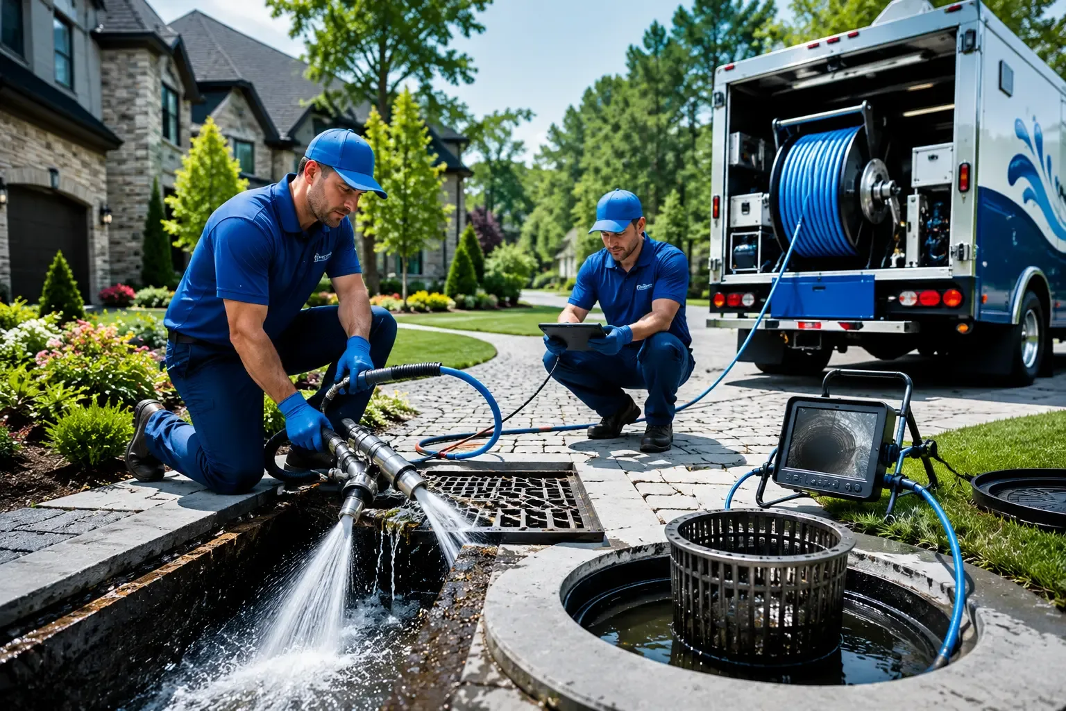 Local outdoor drain cleaning professionals in Hazleton, PA