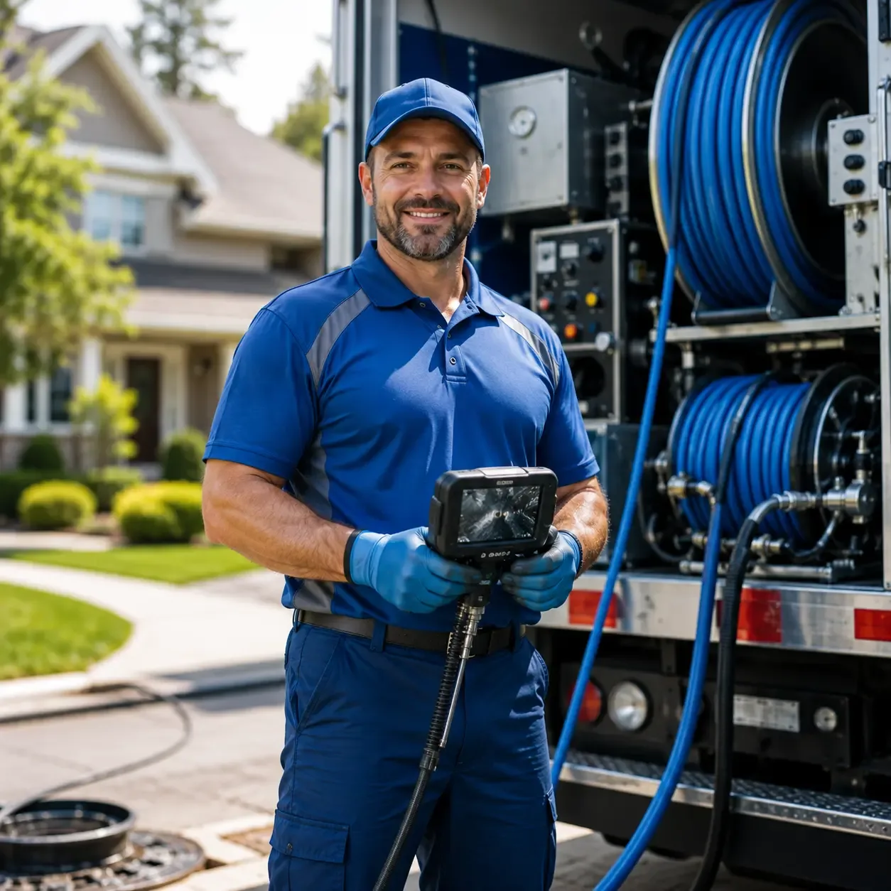 Local outdoor drain cleaning specialists in Hazleton, PA